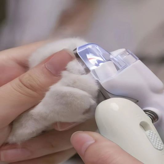 LED Pet Nail Clipper – Safe & Precise Grooming Tool - OKIEEPET