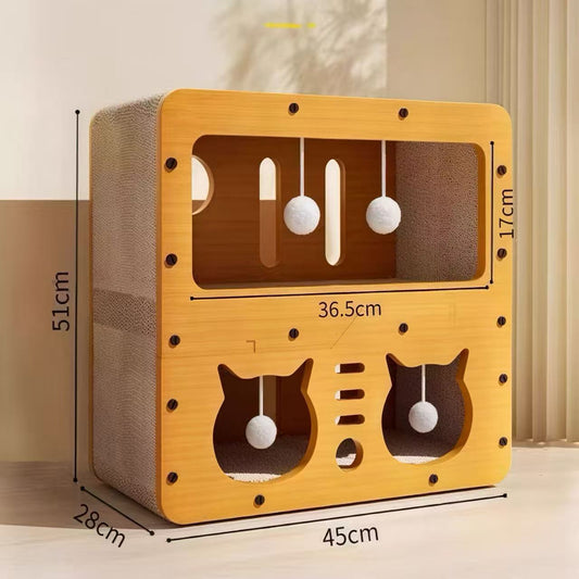 ScratchNest Loft Cat Scratcher - OKIEEPET