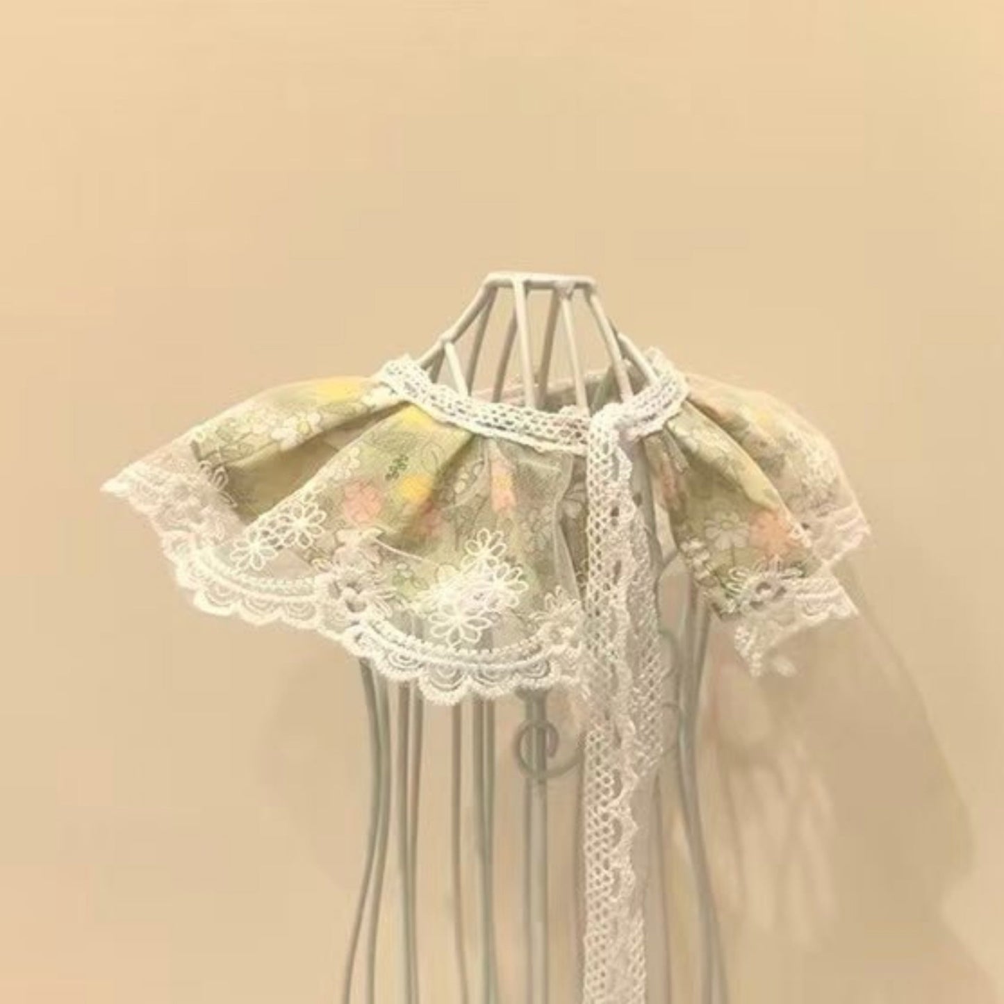 Vintage Floral Accessroies - Green - OKIEEPET