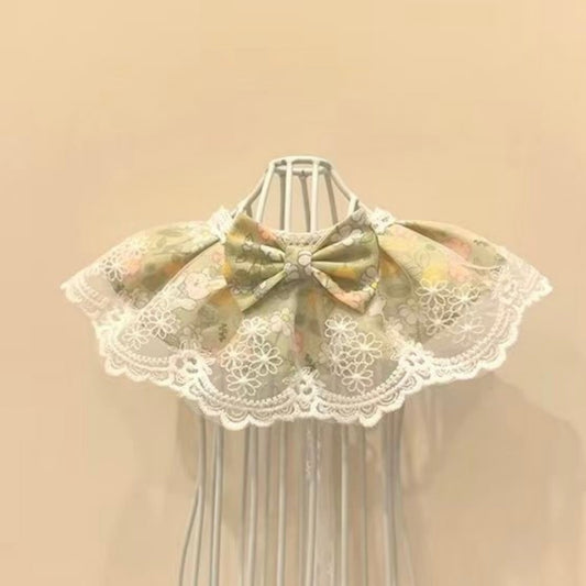 Vintage Floral Accessroies - Green - OKIEEPET