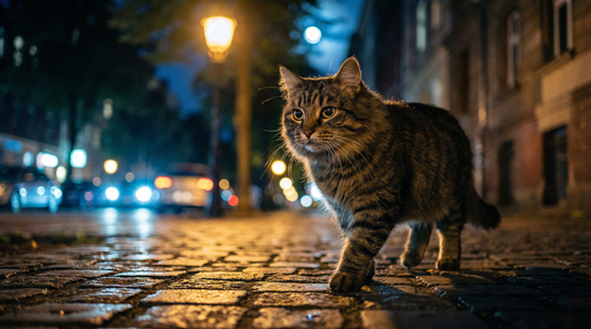 Keep Your Cat Out of Danger After Dark