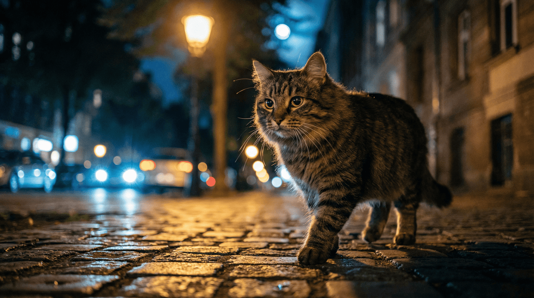 Keep Your Cat Out of Danger After Dark