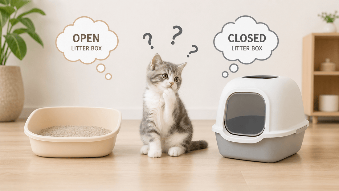 Why Covered Cat Litter Boxes Are Often Better - OKIEEPET