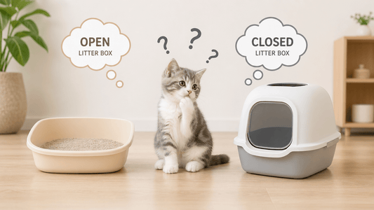 Why Covered Cat Litter Boxes Are Often Better - OKIEEPET