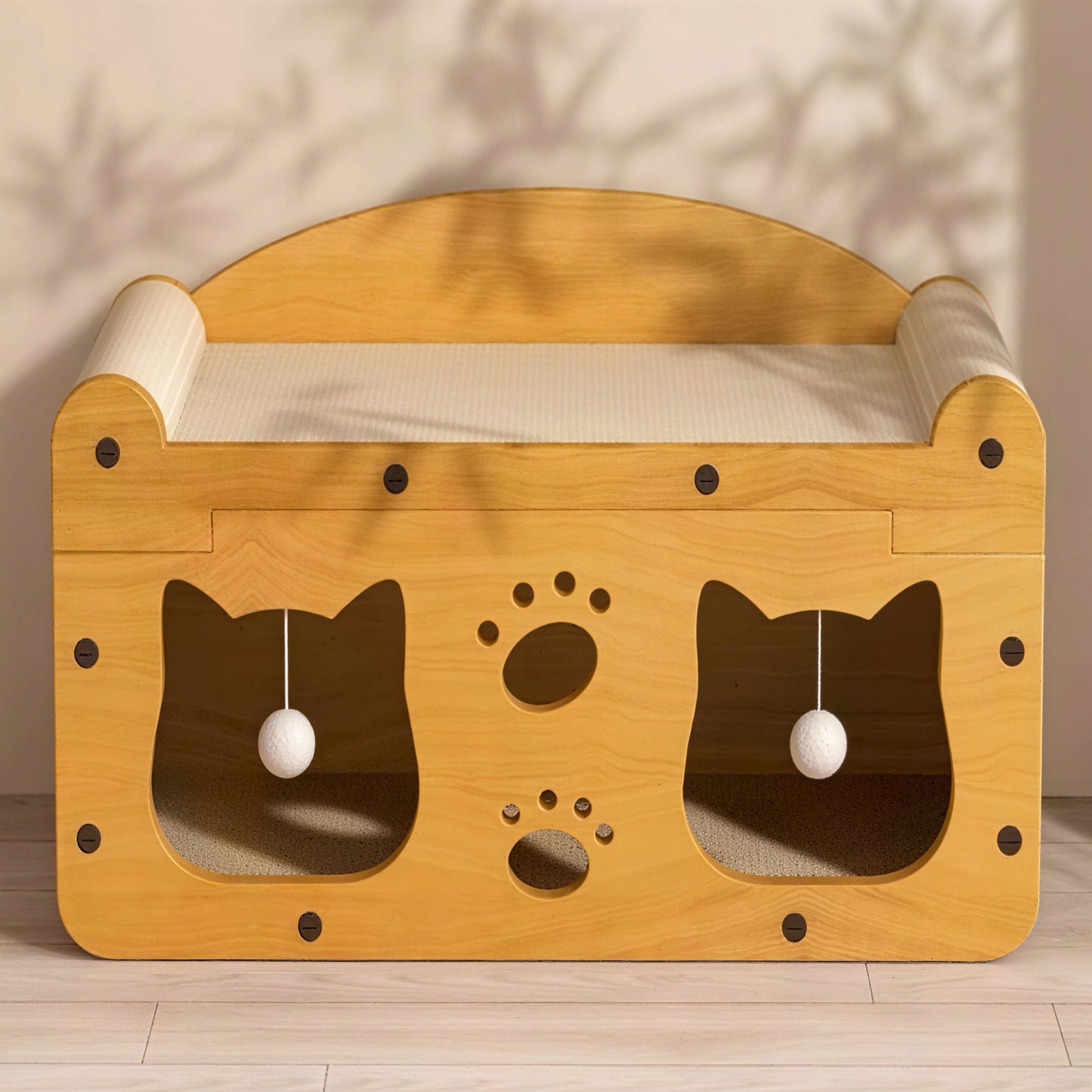 ScratchNest Dual Entry Cat Scratcher