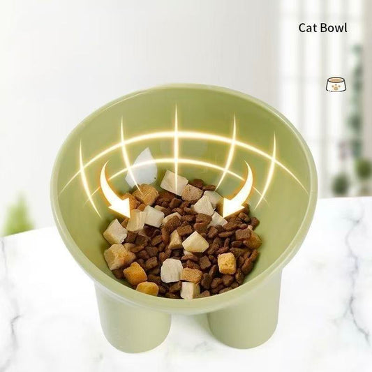 Elevated Cat Bowl Anti Spill, Easy Clean & Ergonomic Design
