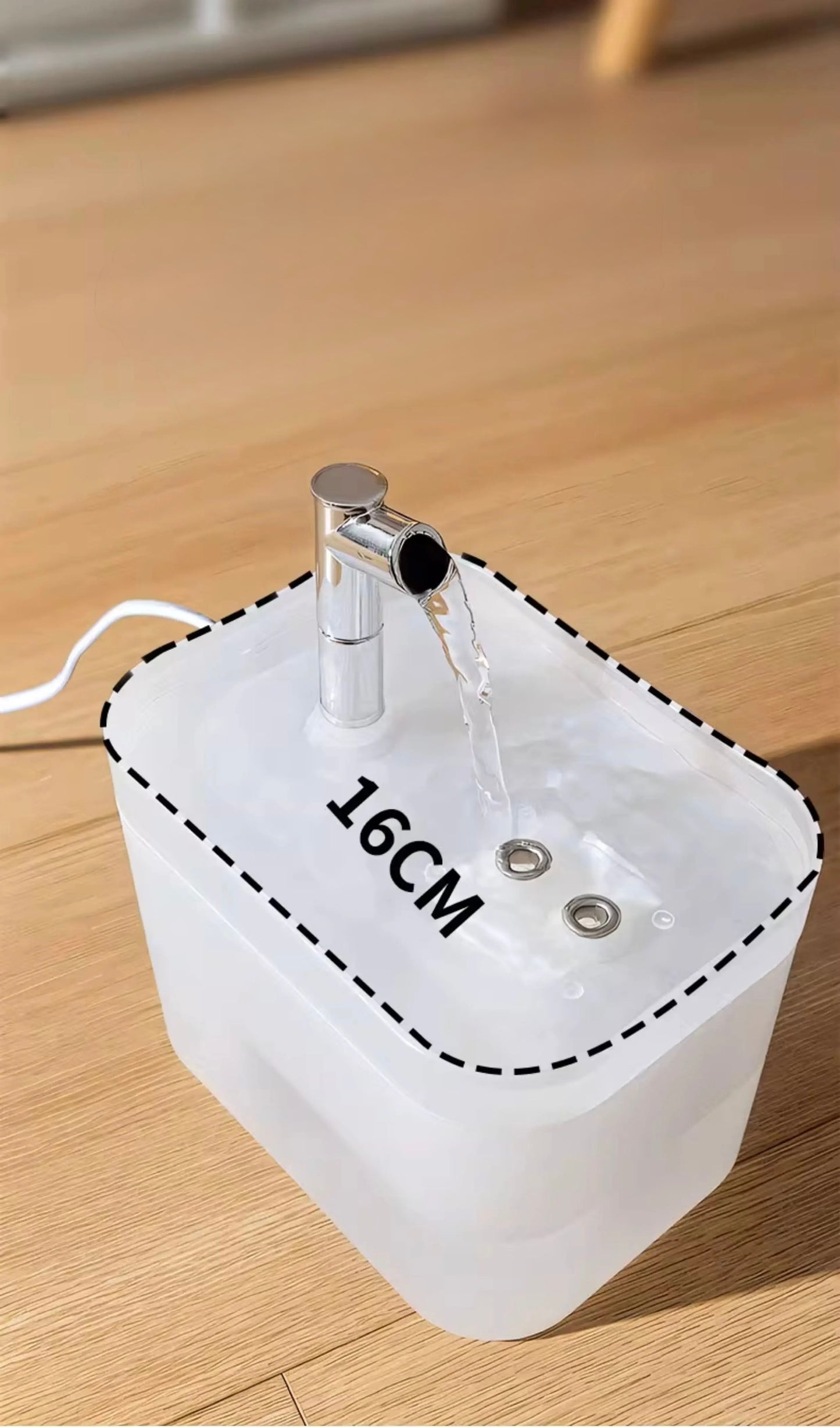 Pet Water Fountain – Running Tap Design