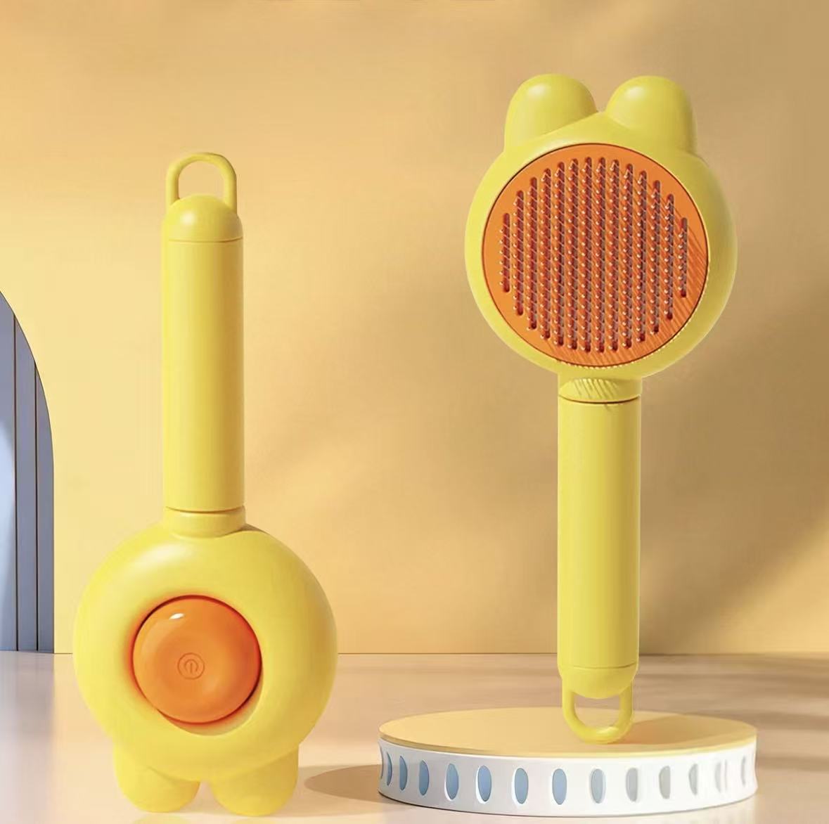 #Pet Self-Cleaning Deshedding Grooming Brush# - #OKIEEPET#