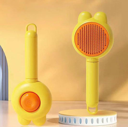 #Pet Self-Cleaning Deshedding Grooming Brush# - #OKIEEPET#