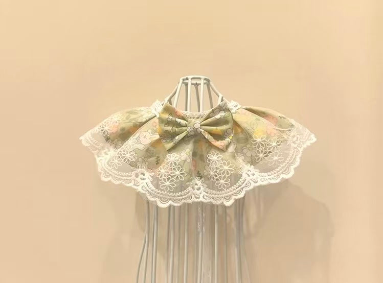 Vintage Floral Accessories, Cute collars, bows & outfit accents for cats and small dogs, stylish and comfortable - OKIEEPET