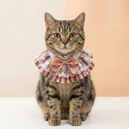 Vintage Floral Accessories, Cute collars, bows & outfit accents for cats and small dogs, stylish and comfortable - OKIEEPET