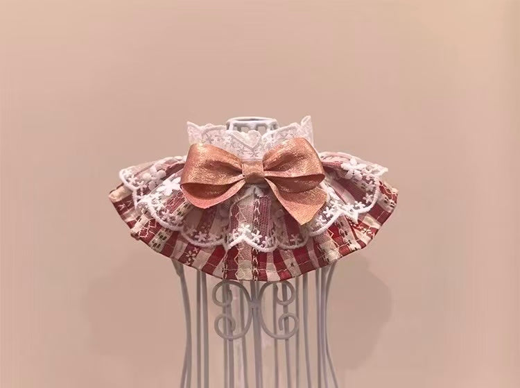 Vintage Floral Accessories, Cute collars, bows & outfit accents for cats and small dogs, stylish and comfortable - OKIEEPET