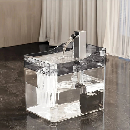 Aster Acrylic Pet Water Fountain - OKIEEPET