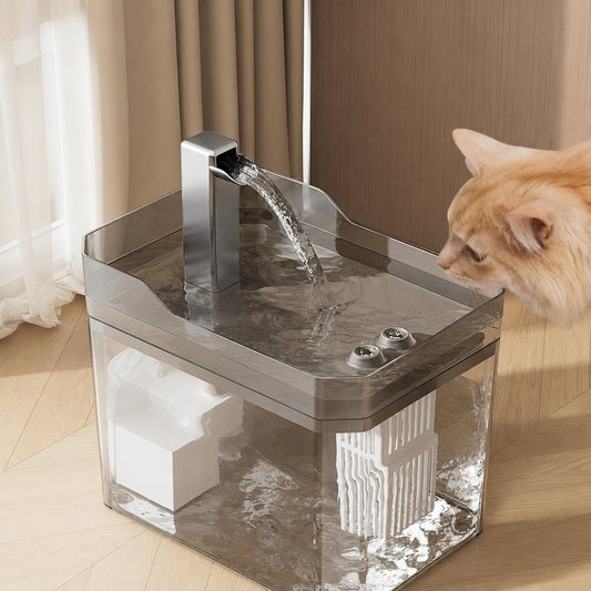 Aster Acrylic Pet Water Fountain - OKIEEPET