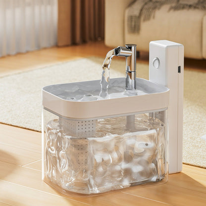 Aster Air Acrylic Pet Water Fountain - OKIEEPET