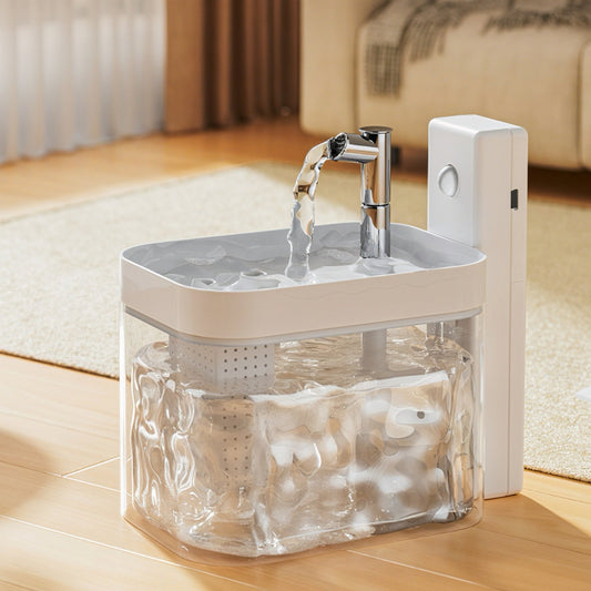 Aster Air Acrylic Pet Water Fountain - OKIEEPET