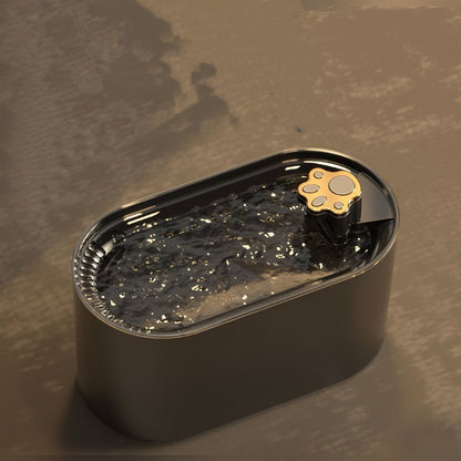 Aster Pebble Pet Water Fountain - OKIEEPET