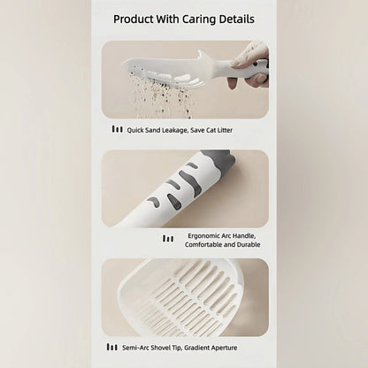 Cat Litter Scoop With Fine Holes - OKIEEPET