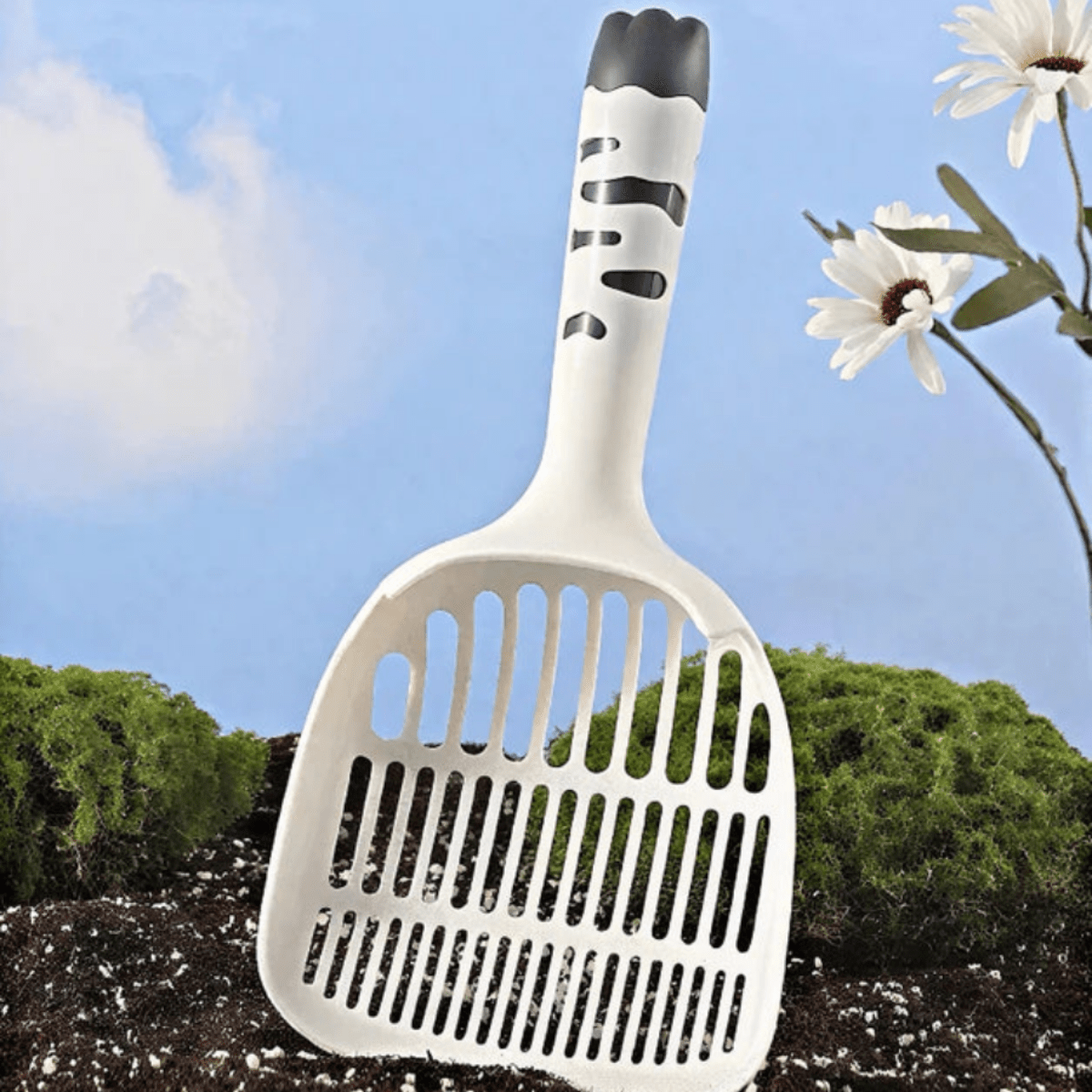 Cat Litter Scoop With Fine Holes - OKIEEPET