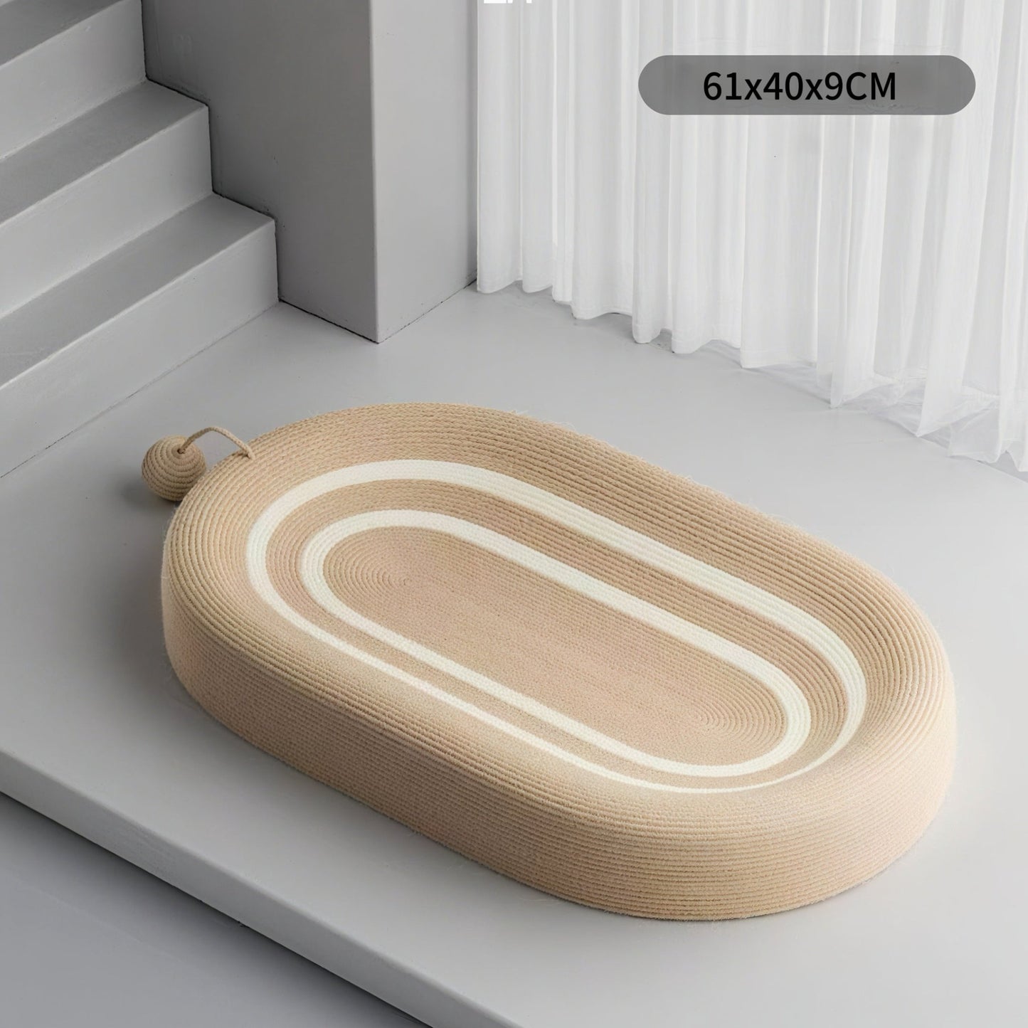 Luma Oval Cat Scratcher - OKIEEPET