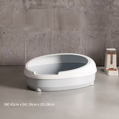 PawVault Open-Top Cat Litter Tray - OKIEEPET