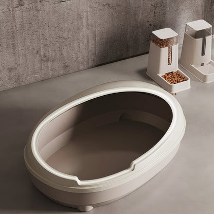 PawVault Open-Top Cat Litter Tray - OKIEEPET