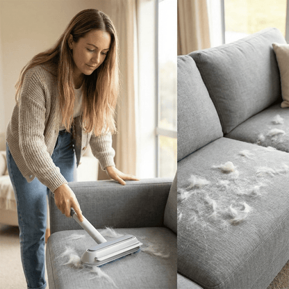 Pet Hair Removal Brush with Long Handle - OKIEEPET