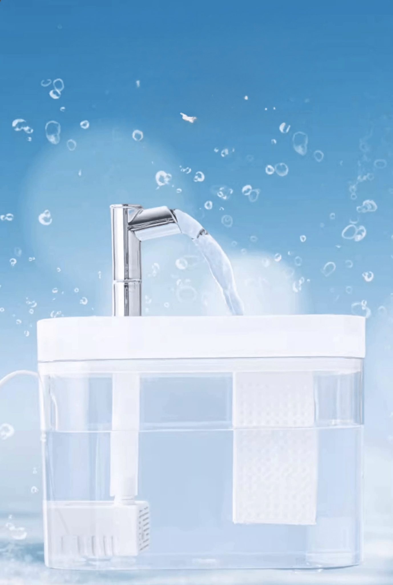 Pet Water Fountain – Running Tap Design - OKIEEPET