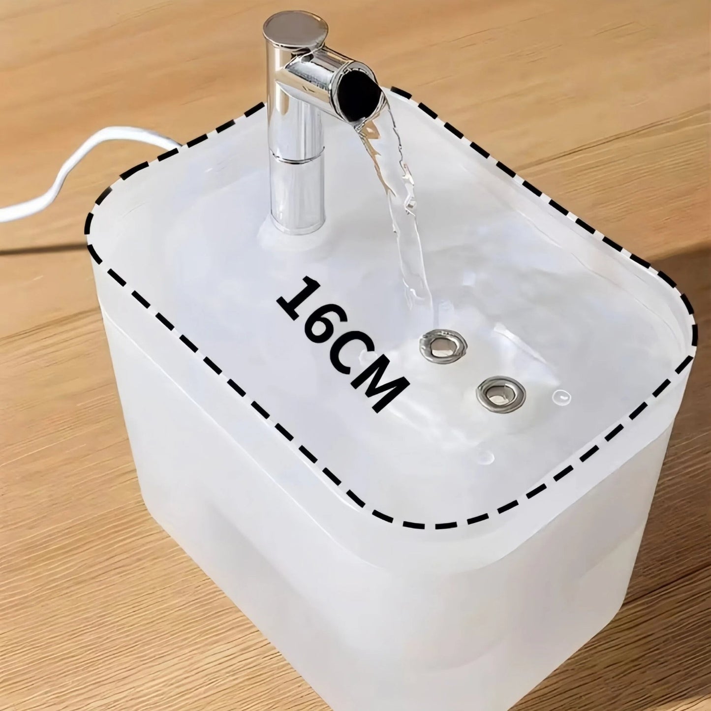 Pet Water Fountain – Running Tap Design - OKIEEPET
