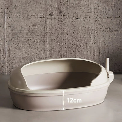 PawVault High-Wall Cat Litter Box - OKIEEPET