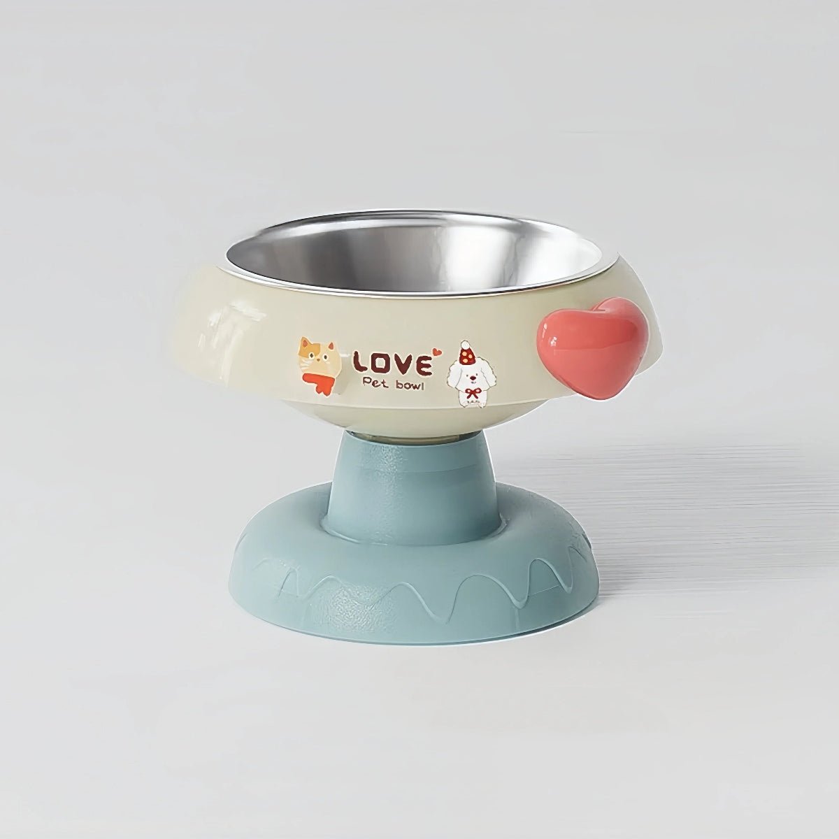 Pre - Order: Anti - Slip Elevated Stainless Bowl - OKIEEPET