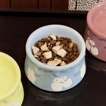 Pre - Order: Sweet Drip Ceramic Pet Bowl - OKIEEPET