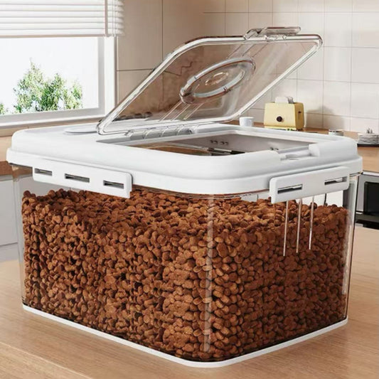 Airtight Pet Food Storage Container with Date Tracker