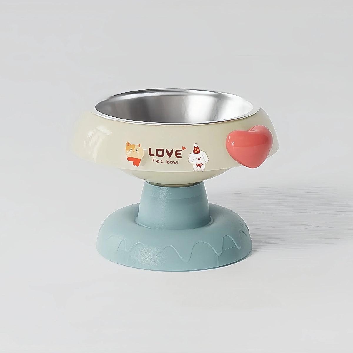 Pre-Order: Anti-Slip Elevated Stainless Bowl