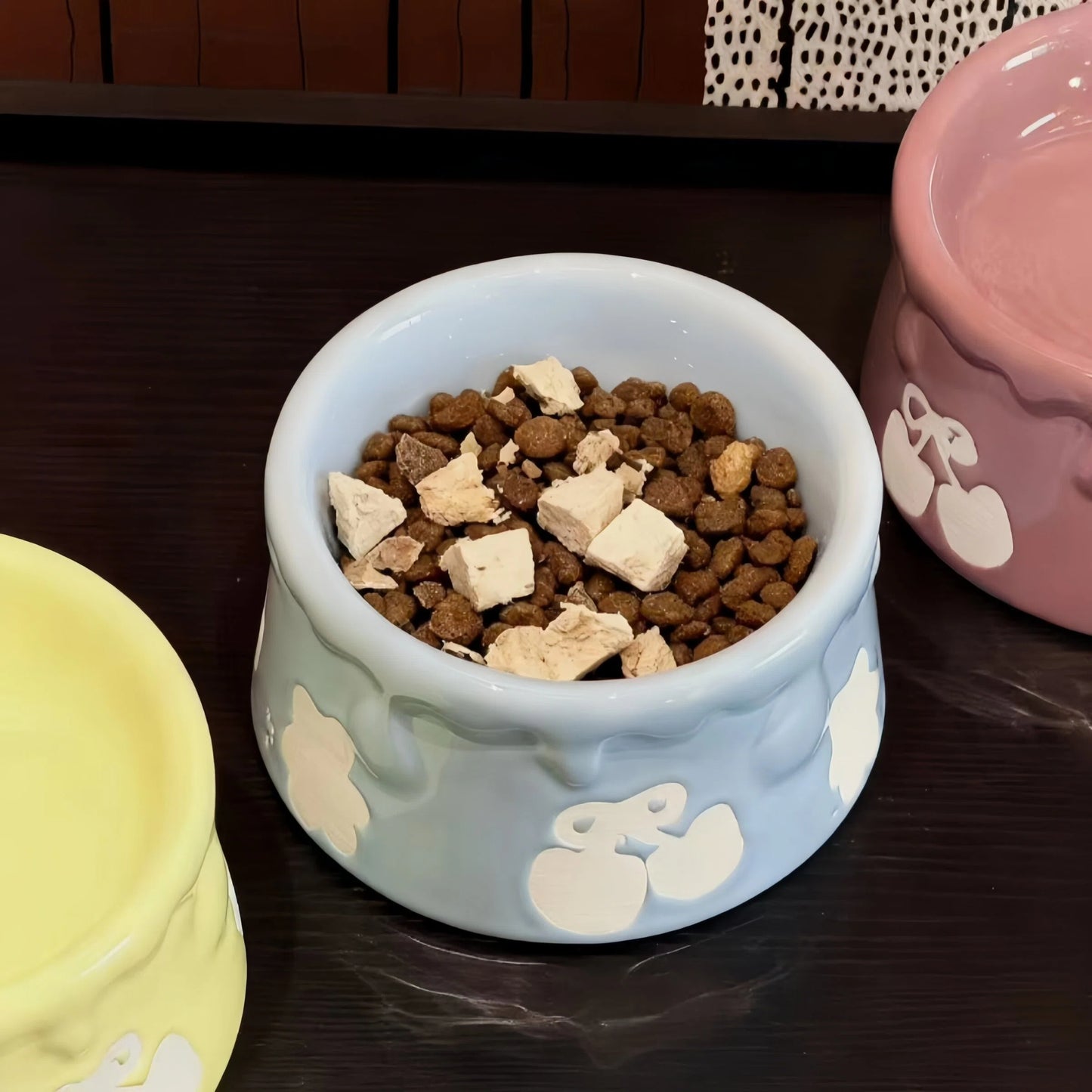 Pre-Order: Sweet Drip Ceramic Pet Bowl