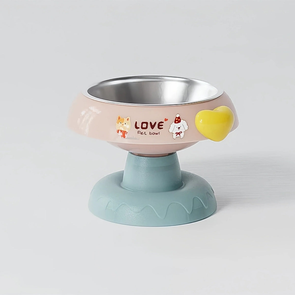 Pre-Order: Anti-Slip Elevated Stainless Bowl