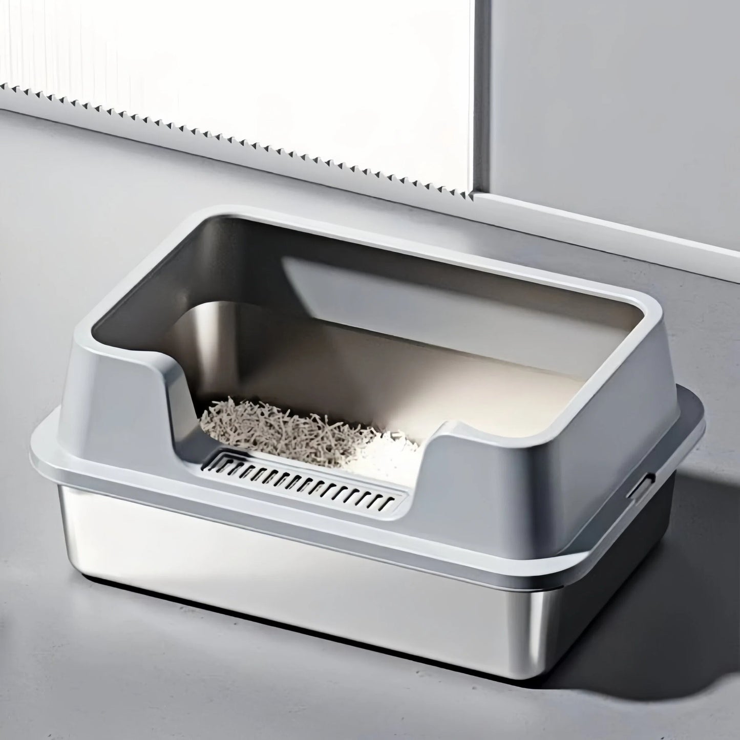 Stainless Steel Litter Tray  - 60cm Extra Large Size