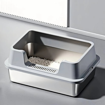 Stainless Steel Litter Tray  - 60cm Extra Large Size