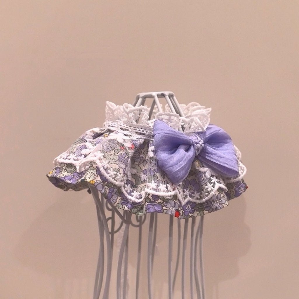 Vintage Floral Accessroies - Purple - OKIEEPET