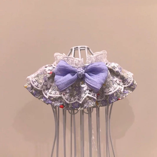 Vintage Floral Accessroies - Purple - OKIEEPET