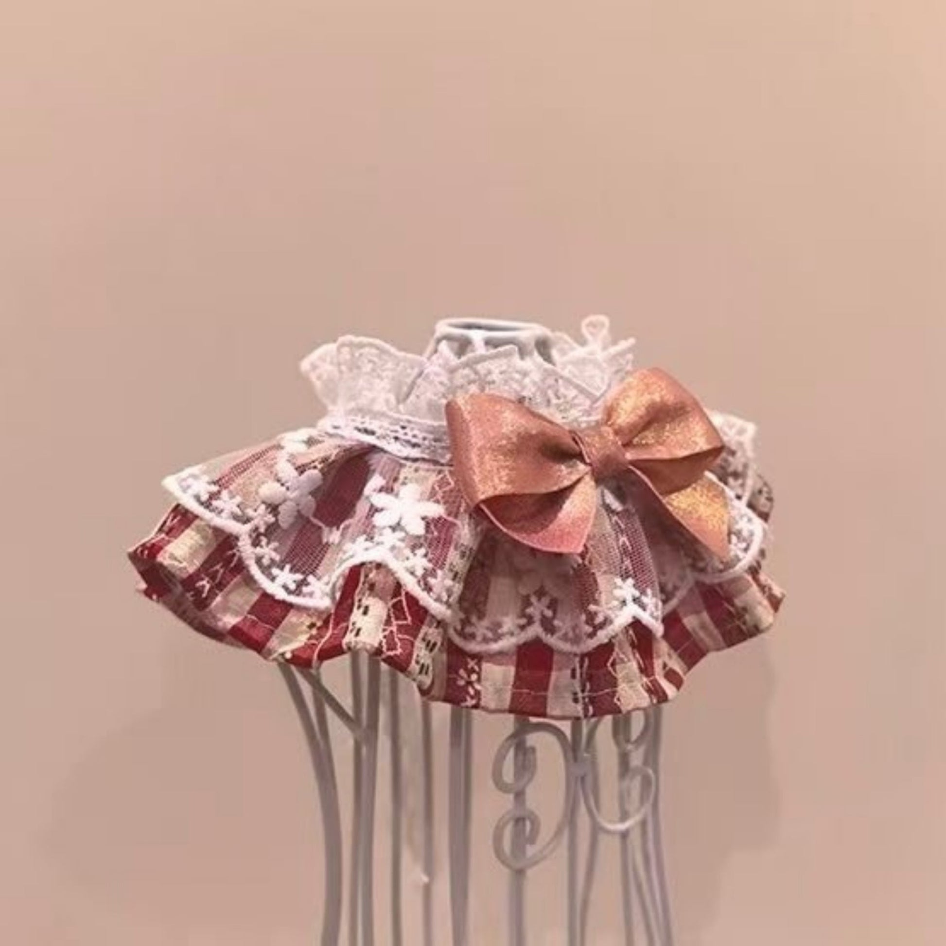 Vintage Floral Accessroies - Red - OKIEEPET
