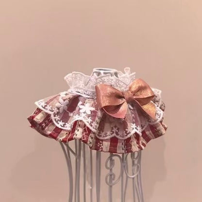 Vintage Floral Accessroies - Red - OKIEEPET