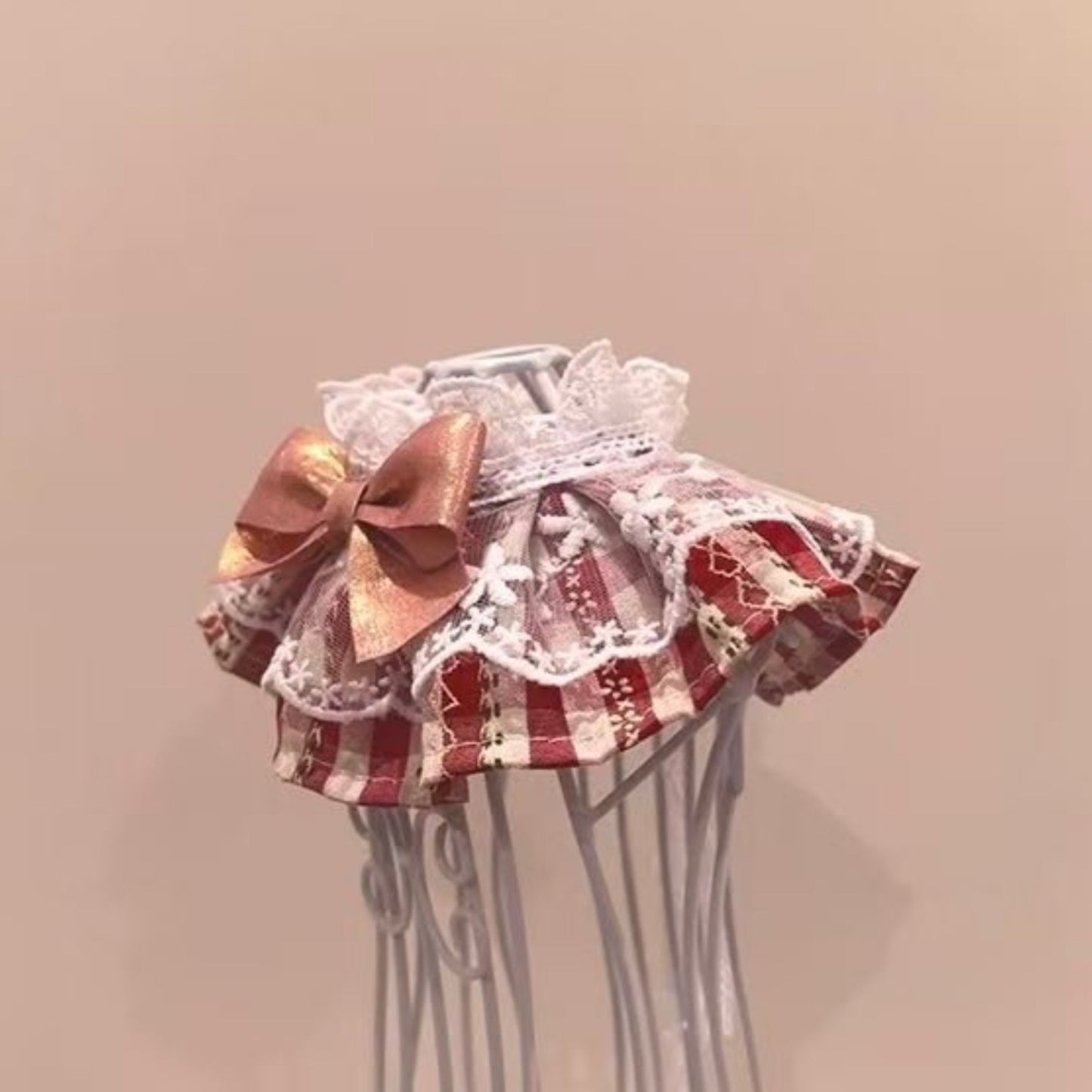 Vintage Floral Accessroies - Red - OKIEEPET